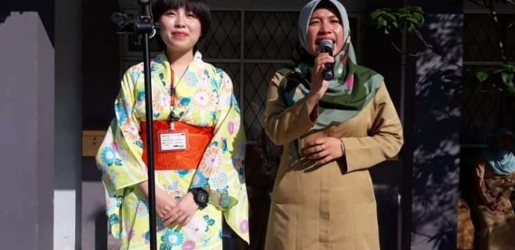 Kehadiran Sensei Abeh Karin sebagai Native Speaker dari Jepang